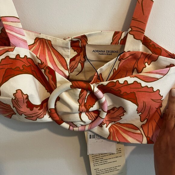 ADRIANA DEGREAS  Off White Seashell Top & Long Skirt Set - Small - Picture 13 of 13